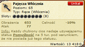 Nazwa:  Screenshot_2020-09-25 Pajęcza Włócznia - przedmiot w MFO3.png
Wyświetleń: 1070
Rozmiar:  28.7 KB